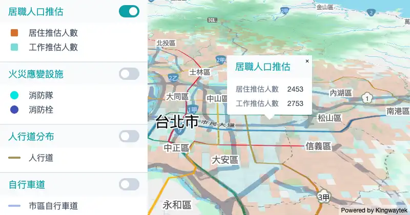 台北市圖磚