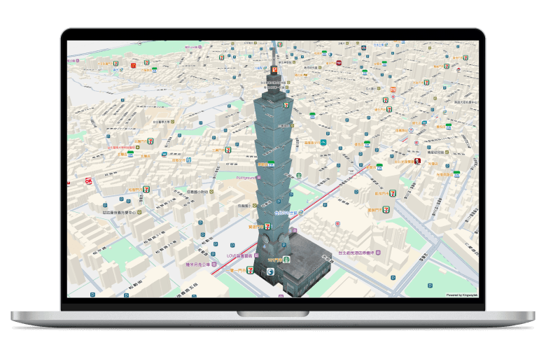 3D地圖與建模