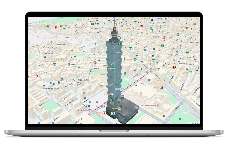 3D地圖與建模